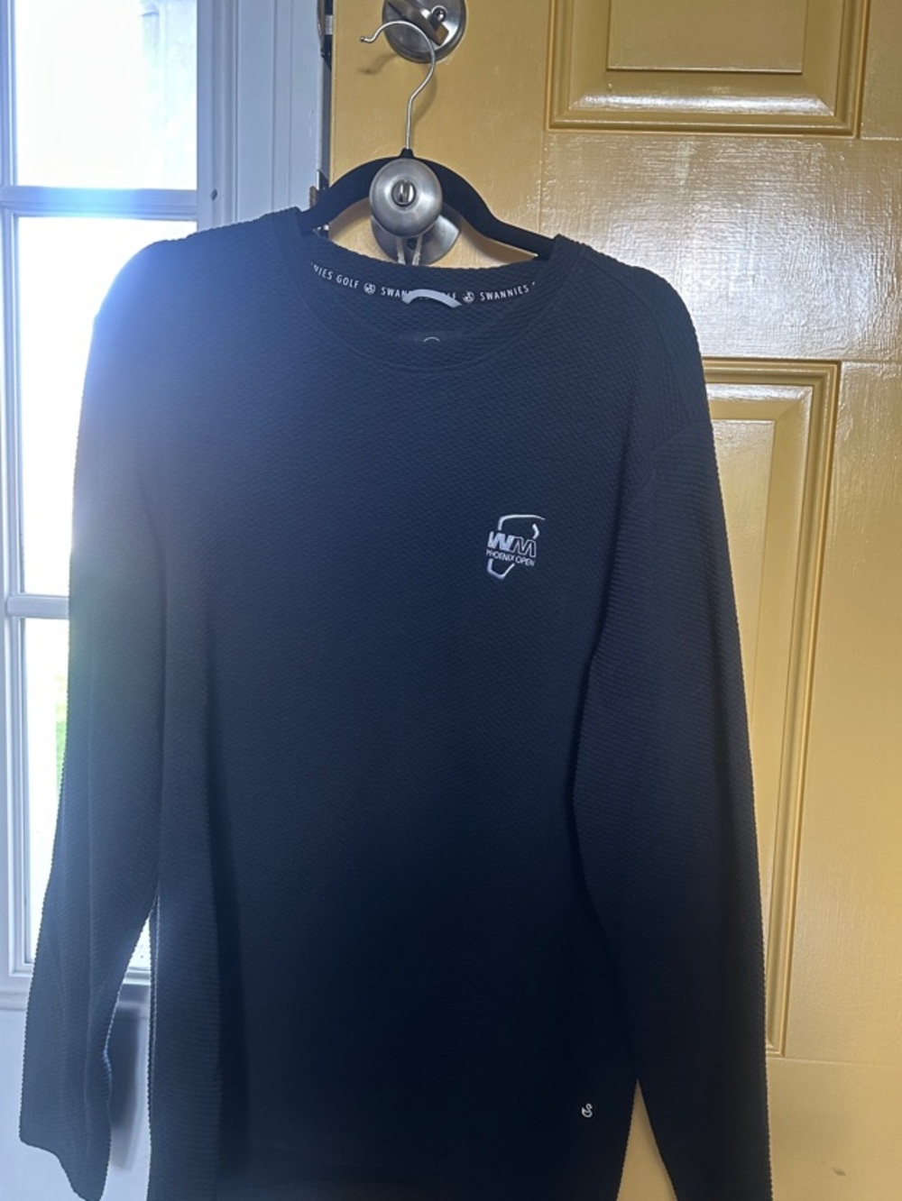 WM Project Crewneck Long-Sleeve Shirt - Black